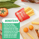 Conjunto de Prendedor de Saco modelo Batata Frita – Clipe de Vedação para Embalagens 12 unidades